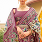Elegant Traditional Silk Saree with Patola Print