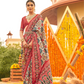 Elegant Traditional Silk Saree with Patola Print