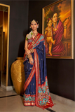 LAVANTE_FASHION_Mercerized_Sigma_Silk_With_Classical_Patola_Design_And_Elegent_Gold_Print_With_Aqua_Finish_9 - LaVante Fashion