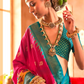 Regal Peshwai Paithani Silk Saree with Traditional Zari Weave