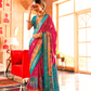 Regal Peshwai Paithani Silk Saree with Traditional Zari Weave