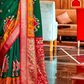 Regal Peshwai Paithani Silk Saree with Traditional Zari Weave