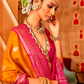 Regal Peshwai Paithani Silk Saree with Traditional Zari Weave