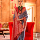 Regal Peshwai Paithani Silk Saree with Traditional Zari Weave