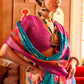 Regal Peshwai Paithani Silk Saree with Traditional Zari Weave