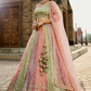 Soft Tissue Lehenga Choli Set with Coordinated Sequins Embroidery