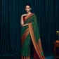 Elora Elegance Soft Brasso Silk Saree with Sequin Embroidery Sparkle