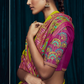 Elora Elegance Soft Brasso Silk Saree with Sequin Embroidery Sparkle