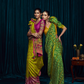 Elora Elegance Soft Brasso Silk Saree with Sequin Embroidery Sparkle
