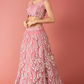 Bridal Soft Net Lehenga Choli with Elegant Sequins Embroidery