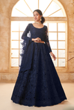LAVANTE_FASHION_NET_EMBROIDERED_LEHENGA_CHOLI_101 - LaVante Fashion