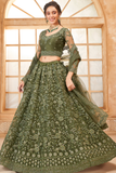 LAVANTE_FASHION_NET_EMBROIDERED_LEHENGA_CHOLI_114 - LaVante Fashion
