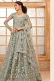 LAVANTE_FASHION_NET_EMBROIDERED_LEHENGA_CHOLI_116 - LaVante Fashion