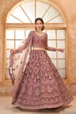 LAVANTE_FASHION_NET_EMBROIDERED_LEHENGA_CHOLI_68 - LaVante Fashion
