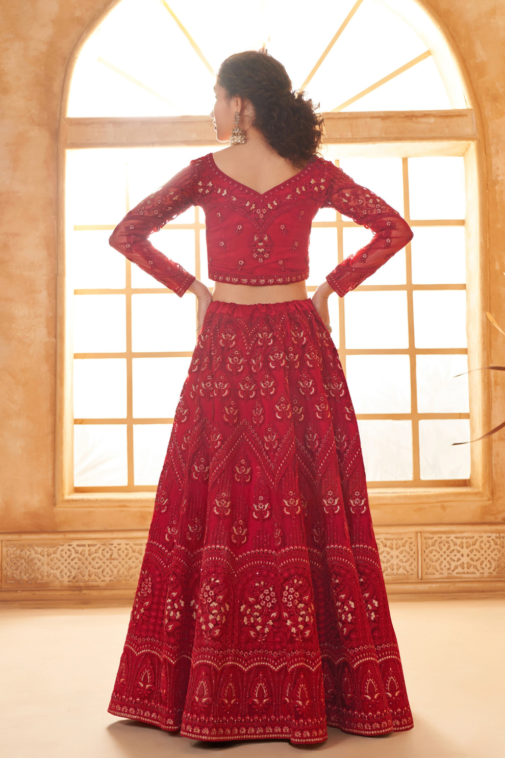 Cord Embellished Designer Lehenga Choli For Weddings & Parties