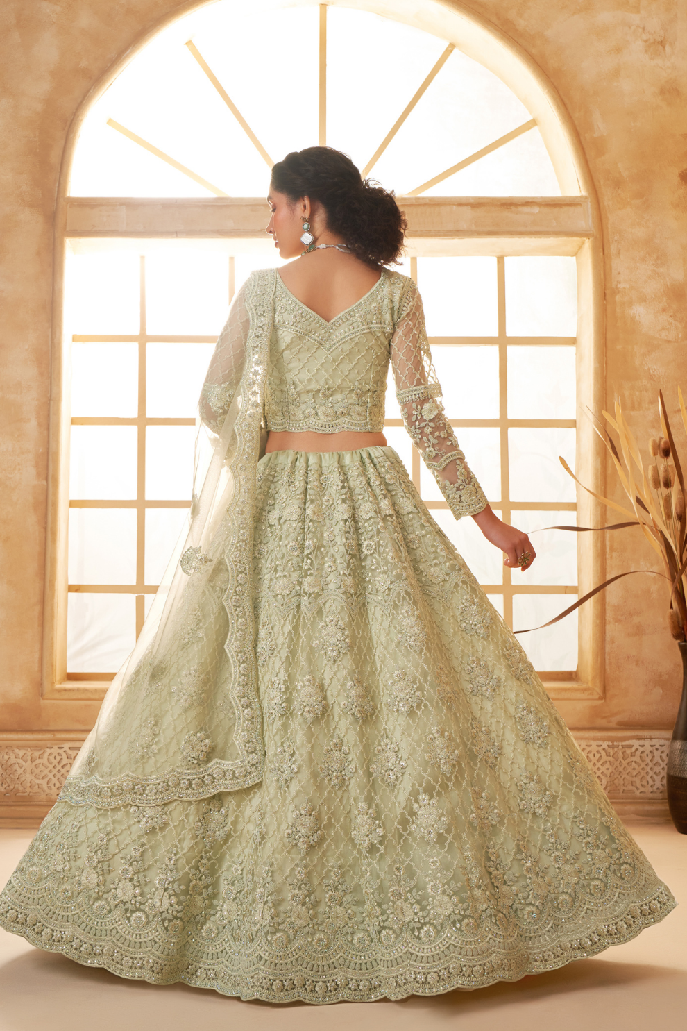 Cord Embellished Designer Lehenga Choli For Weddings & Parties