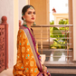 Elegant Silk Saree Featuring Classic Patola Print Work