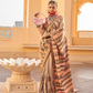 Graceful Silk Saree with Timeless Printed Art Design