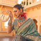 Graceful Silk Saree with Timeless Printed Art Design