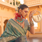 Graceful Silk Saree with Timeless Printed Art Design