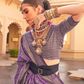 Graceful Silk Saree with Timeless Printed Art Design