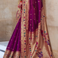 Graceful Floral Woven Zari Paithani Saree for Festive Wear