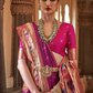 Graceful Floral Woven Zari Paithani Saree for Festive Wear