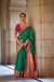Graceful Floral Woven Zari Paithani Saree for Festive Wear