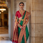 Graceful Floral Woven Zari Paithani Saree for Festive Wear