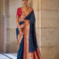 Graceful Floral Woven Zari Paithani Saree for Festive Wear