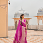 Handloom Crafted Saree in Nylon Silk Georgette for Festive Wear