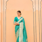 Handloom Crafted Saree in Nylon Silk Georgette for Festive Wear