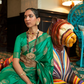 Glossy Nylon Weaving Silk Saree for Festive & Formal Elegance