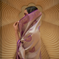 Two-Tone Nylon Woven Silk Saree with Elegant Shine