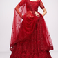 Graceful  Net Fabric Lehenga Choli With Rich Cording