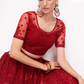 Graceful  Net Fabric Lehenga Choli With Rich Cording
