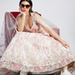 Net Sequins And Thread Embroidery Lehenga Choli Dupatta