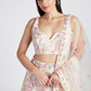 Net Sequins And Thread Embroidery Lehenga Choli Dupatta