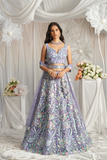 LAVANTE_FASHION_Net_Sequins_embroidery_Semi-Stitched_Lehenga_choli_Dupatta_8 - LaVante Fashion