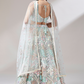 Multi-Sequins Work Net Lehenga for Party Wear