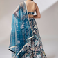 Multi-Sequins Work Net Lehenga for Party Wear