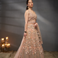 Heavy Zarkan Embroidery Semi-Stitched Lehenga Choli with Dupatta