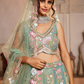 Graceful Net Lehenga Choli Set with Sequined Dupatta