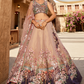 Stylish Net Lehenga Choli & Dupatta Highlighted with Sequins Embroidery