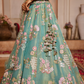 Graceful Net Lehenga Choli Set with Sequined Dupatta