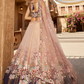 Stylish Net Lehenga Choli & Dupatta Highlighted with Sequins Embroidery