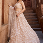 Designer Net Lehenga Choli with Sequin Embroidery and Coordinated Dupatta
