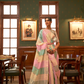 Elegant Organza Woven Saree with Subtle Traditional Charm
