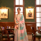 Elegant Organza Woven Saree with Subtle Traditional Charm