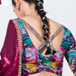 Elegant Tissue Saree with Sequins and Thread Embroidery Work